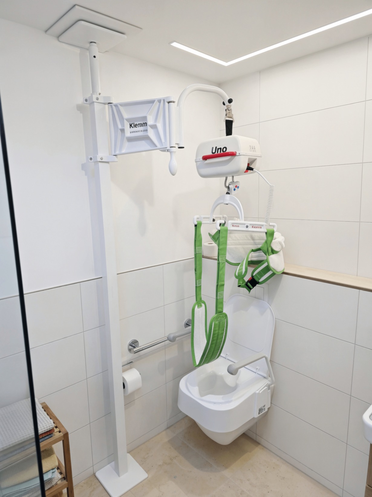 Klemmlift für WC und Bad